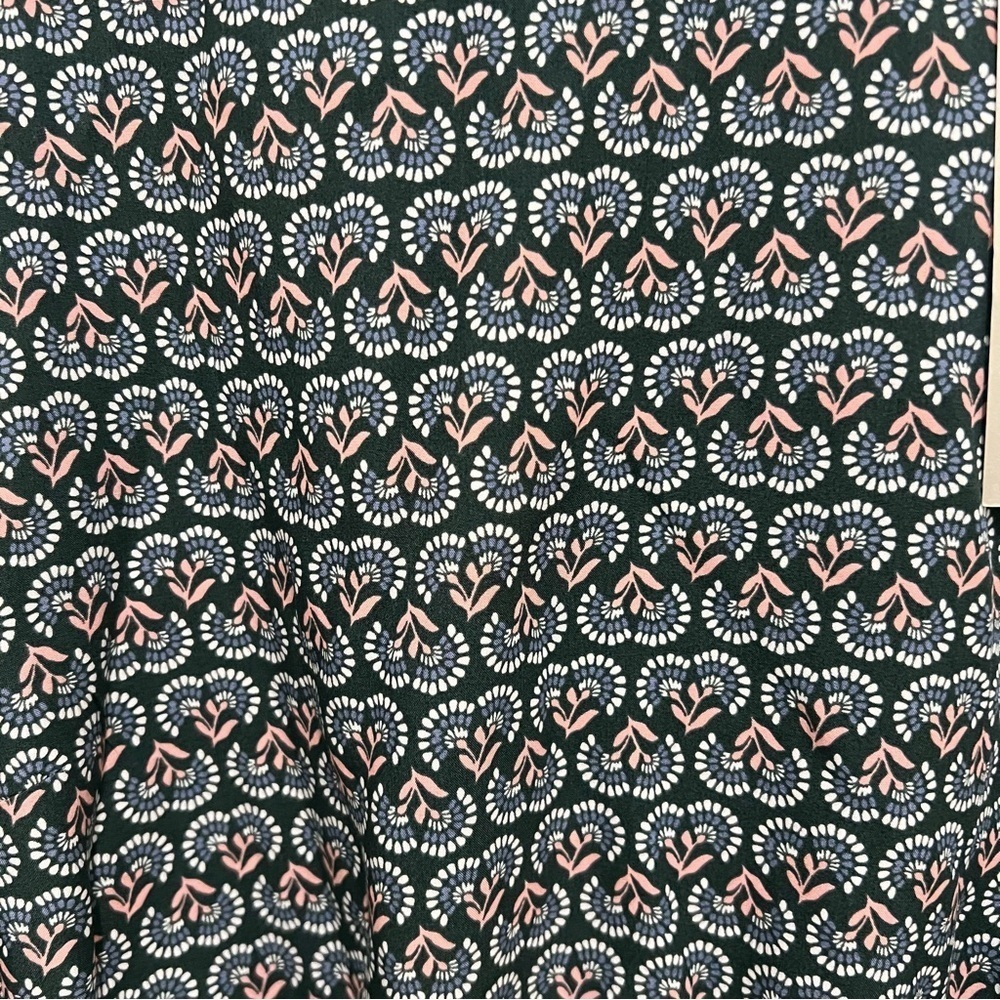 Boden Floral Pattern Dress with Pink and Green Accents NWT - Picture 2 of 6